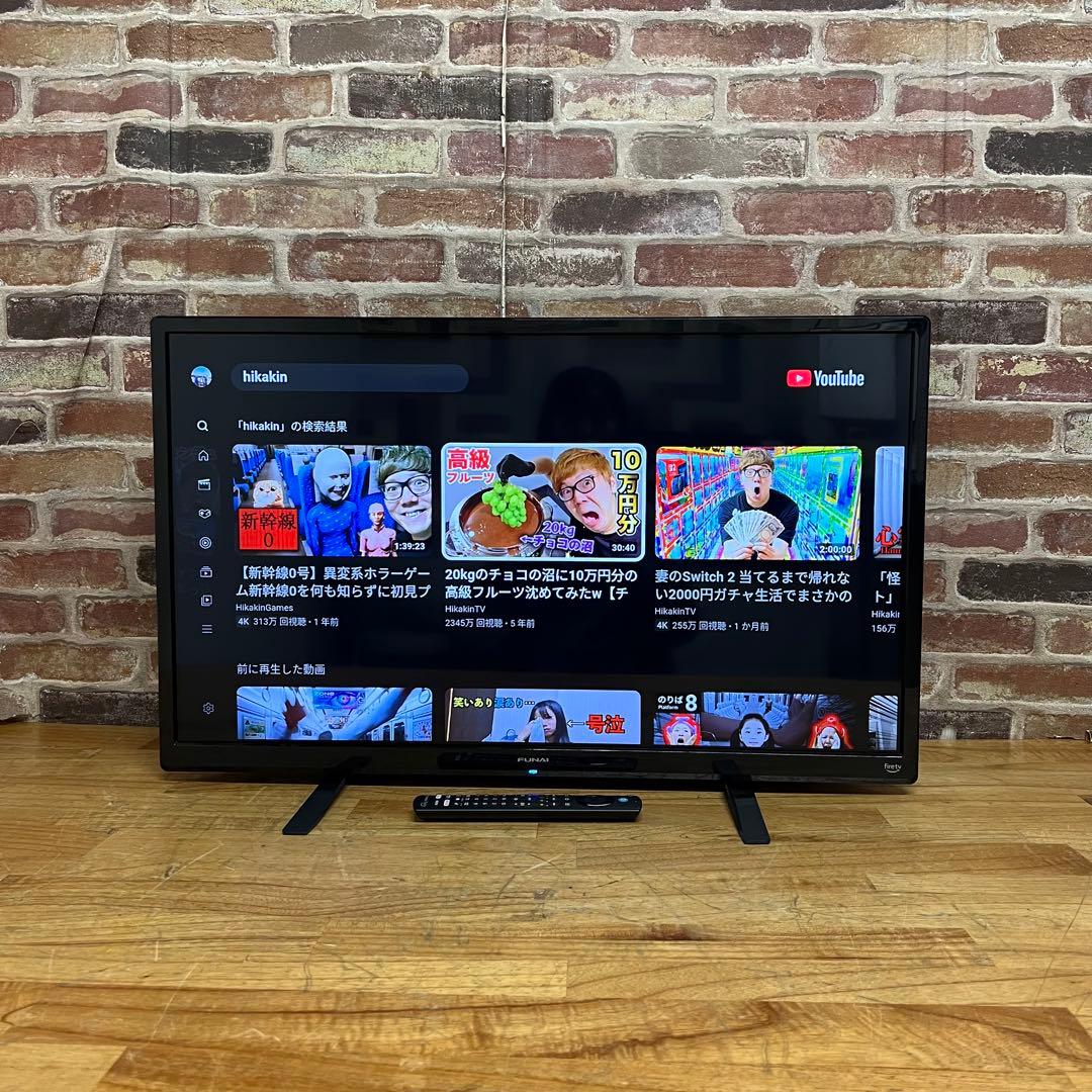 フナイ 32V型 液晶テレビ Fire TV FL-32HF160 2024年製