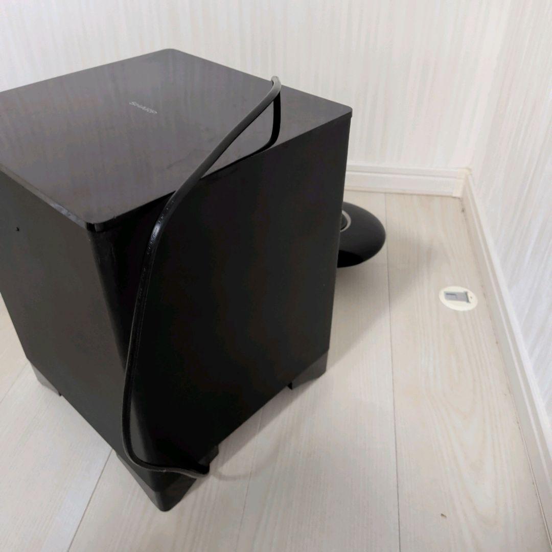 SHARP　シアターバーシステム　フロントスピーカー　サブウーハー