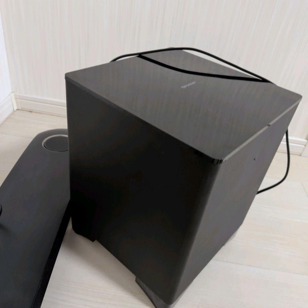 SHARP　シアターバーシステム　フロントスピーカー　サブウーハー