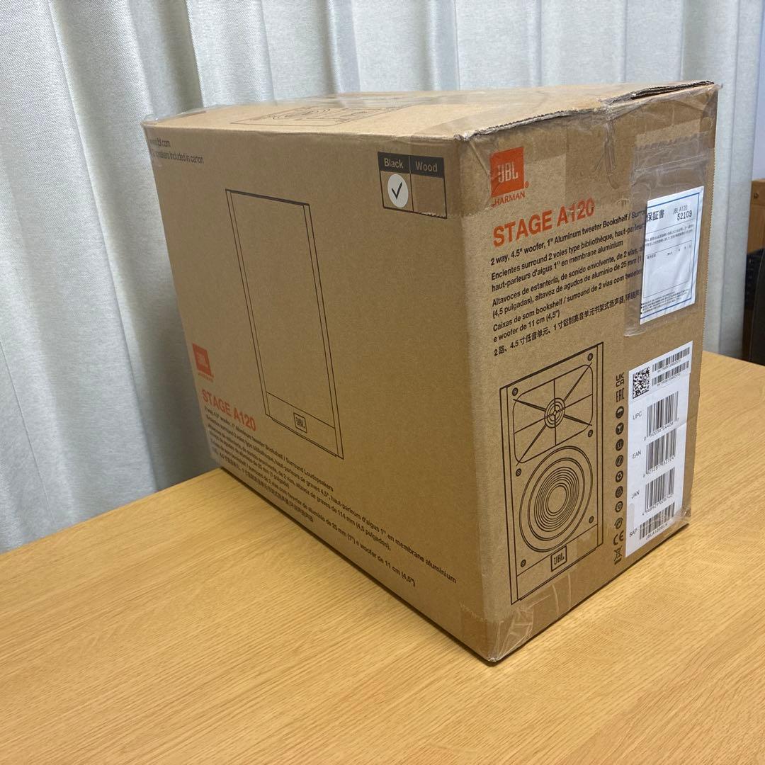 JBL STAGE A120 ブックシェルフスピーカー ブラック