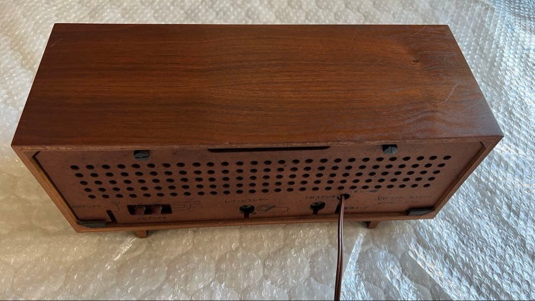 【美品】ビクターF-221　真空管ラジオ