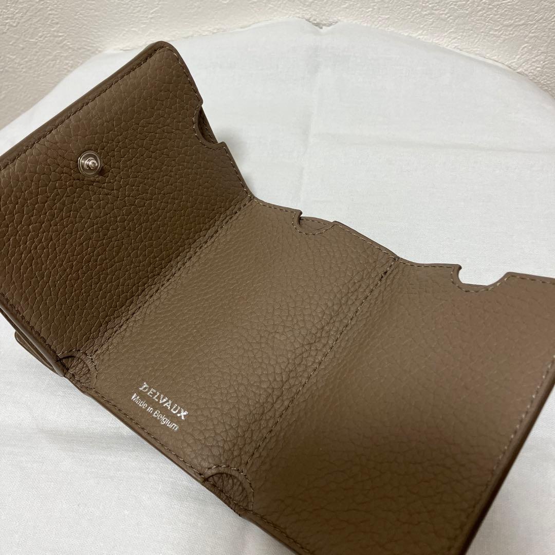DELVAUX/デルヴォー プレッセ トライフォールド ウォレット 三つ折り