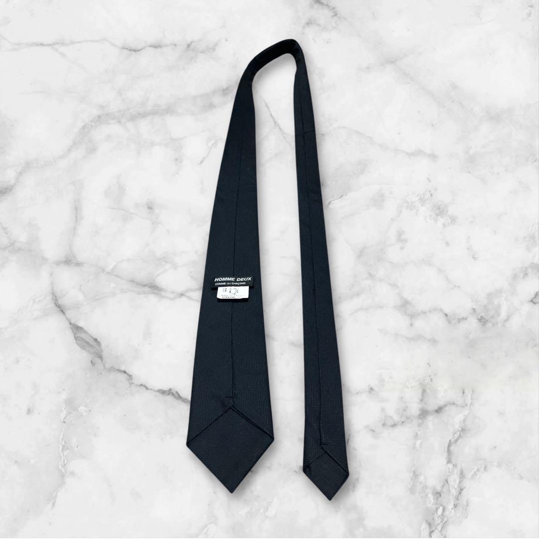 COMME des GARÇONS コムデギャルソン ネクタイ 紺 ソリッド