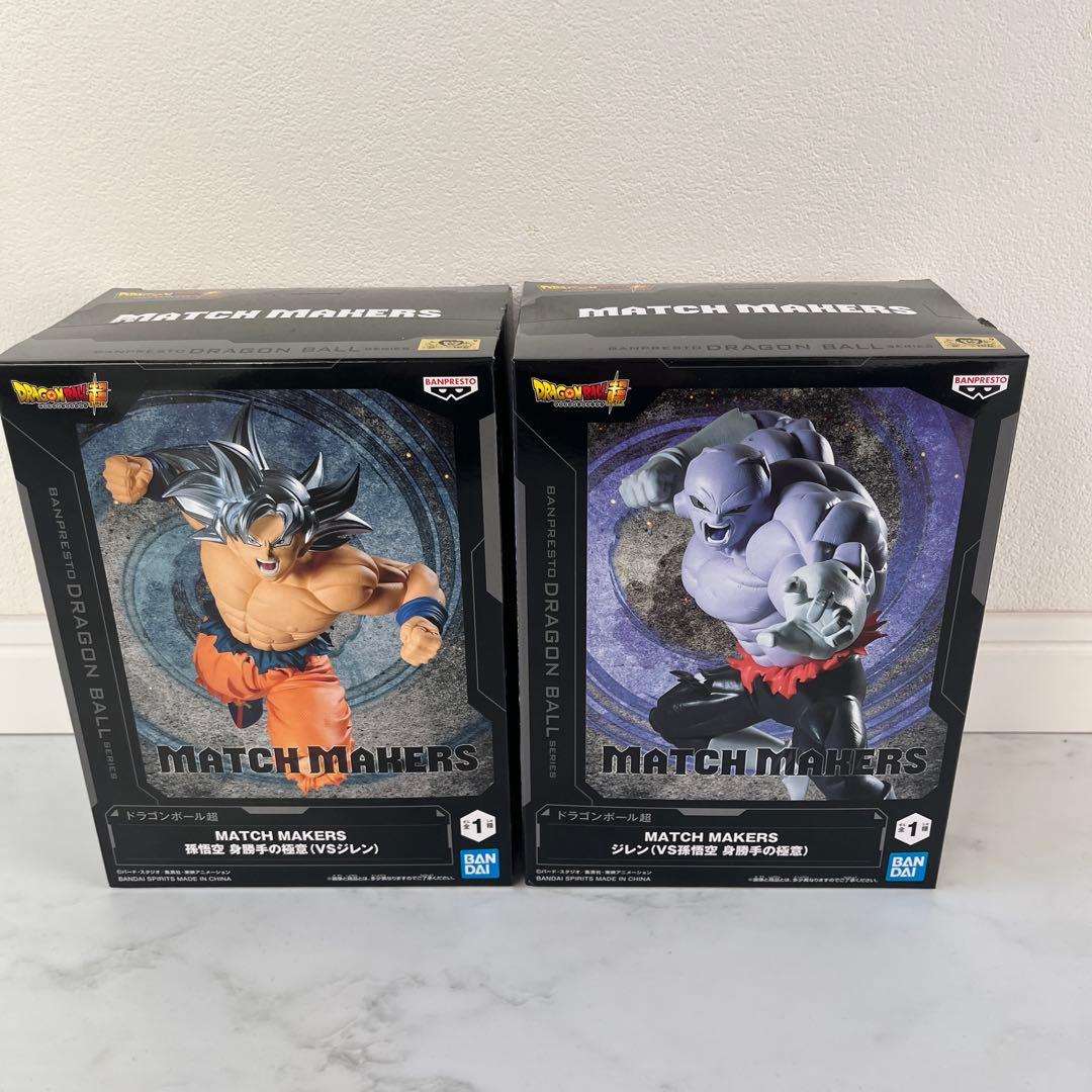 MATCH MAKERS 孫悟空（ウルトラ本能）＆ジレン フィギュアセット