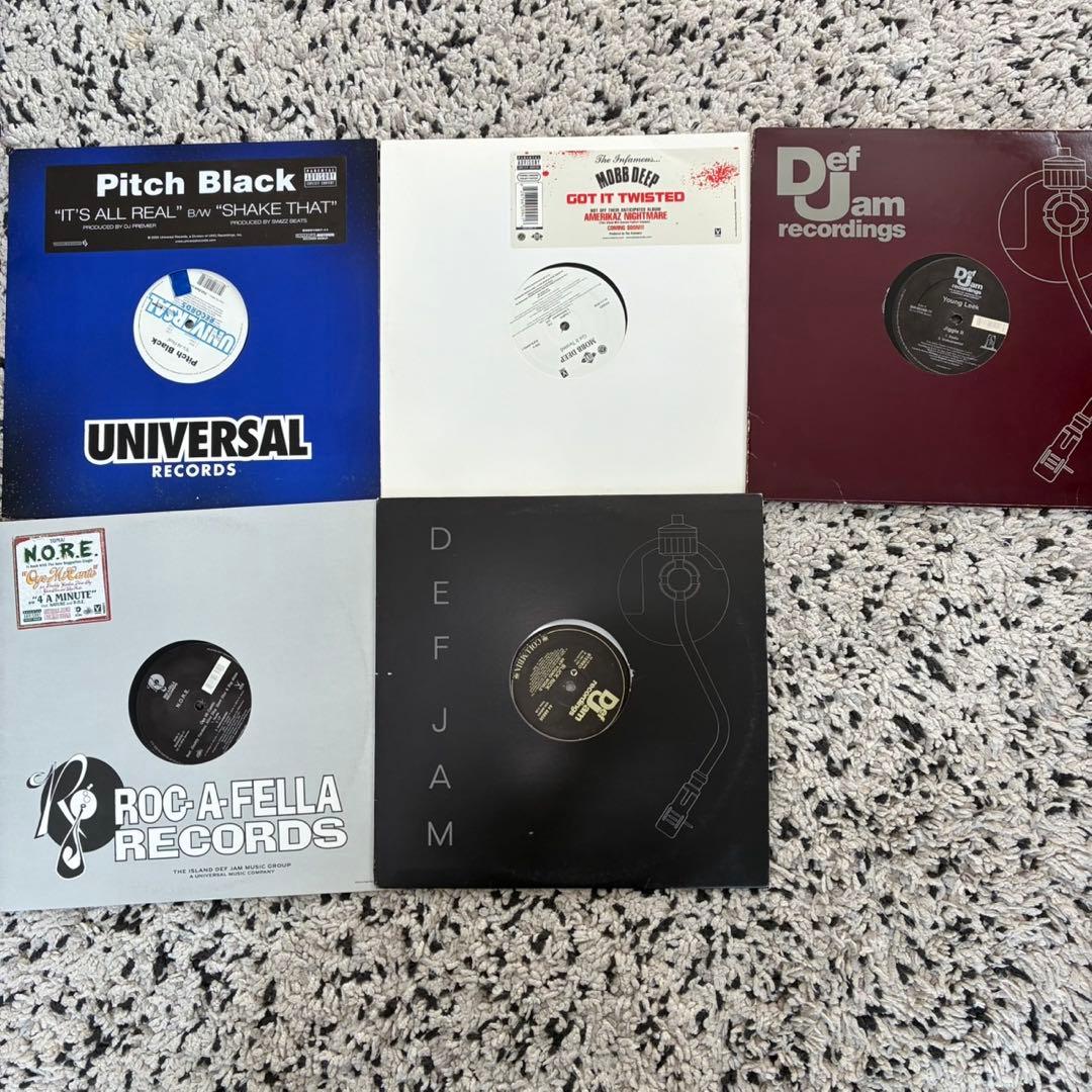 値下げしました】レコードまとめ売り50枚セット⭐︎HIPHOP R&B②