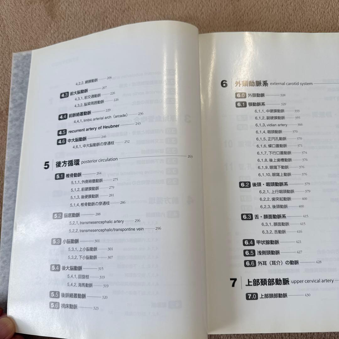 医学書 脳脊髄血管の機能解剖 増補版