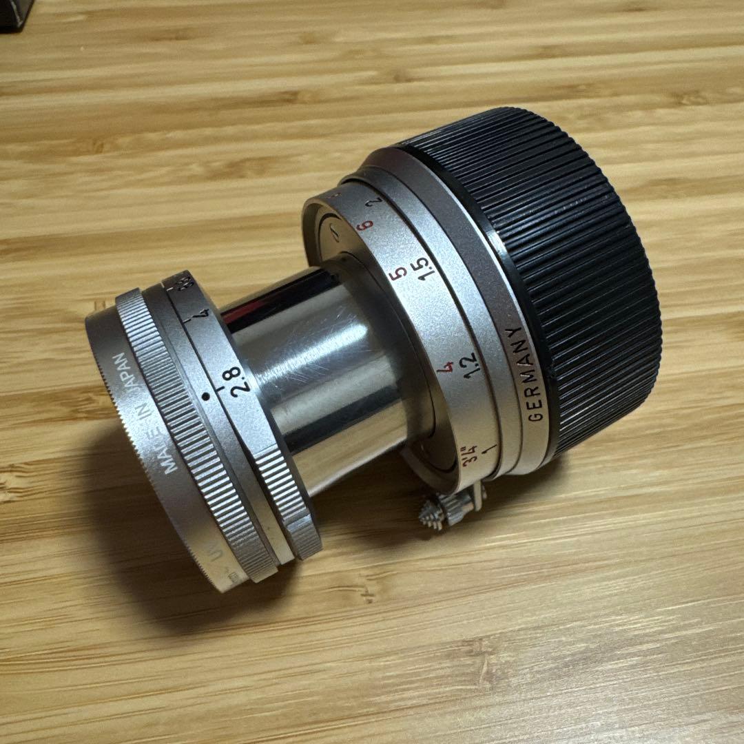 leica LEITZ ELMAR 50mm f/2.8 美品 OH済み
