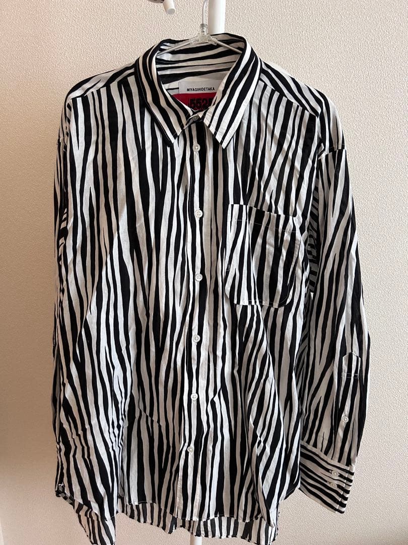 MIYAGIHIDETAKA ゼブラシャツ 5525 gallery - メルカリ