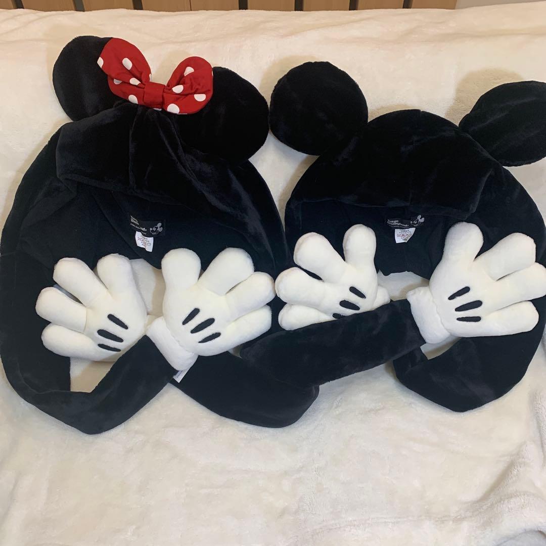 新品 未使用 ミッキー＆ミニー ファンキャップマフラー レア - メルカリ