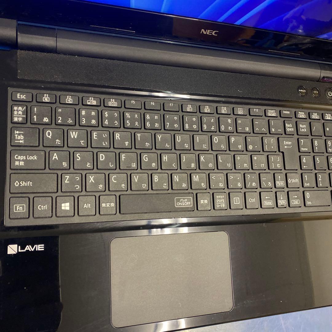 ♠︎薄型爆速良品★Windows11ノートパソコン★NEC LaVie NS150