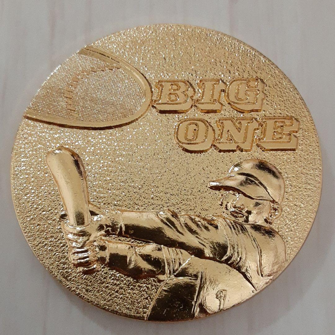 王貞治 ホームラン 世界新記録 記念メダル 解説書 箱 BIG ONE - メルカリ