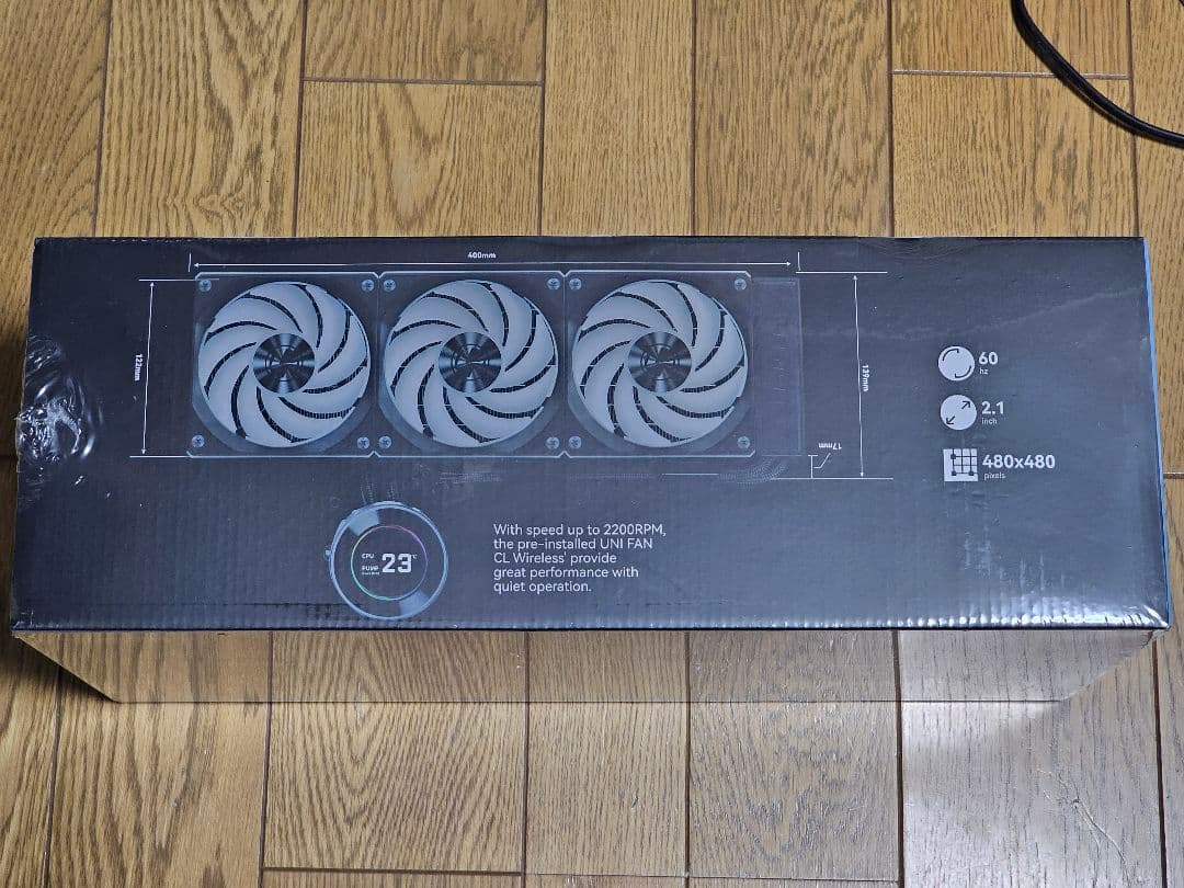 【新品】水冷 Lian Li HydroShift II LCD-C 360R