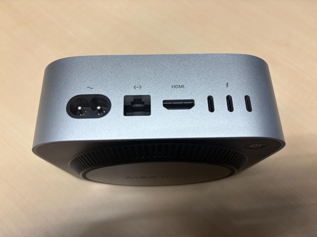 ミニPC Apple Mac mini m4