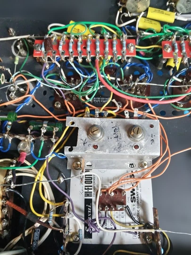 真空管アンプ 本体 6 B Q5 メインアンプ 動作品の出品です。