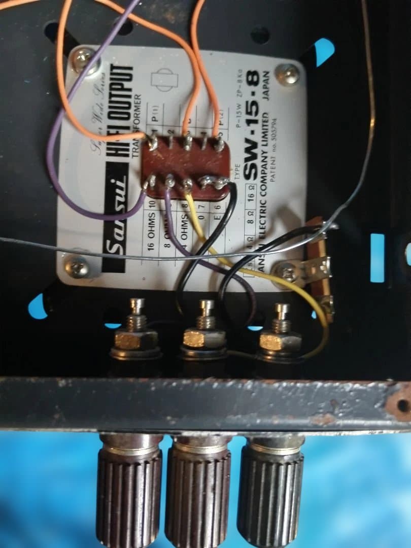 真空管アンプ 本体 6 B Q5 メインアンプ 動作品の出品です。