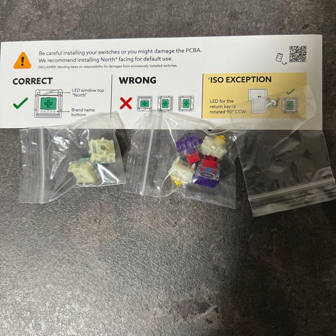 Wooting 60HE+ キーボード　おまけ付き