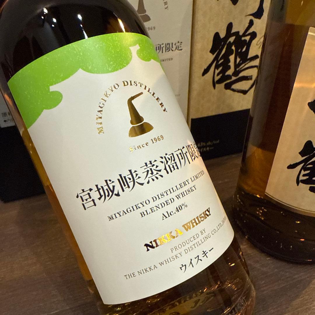 送料込み‼️ニッカ フロムザバレル&宮城峡蒸溜所限定&竹鶴(豪華3本