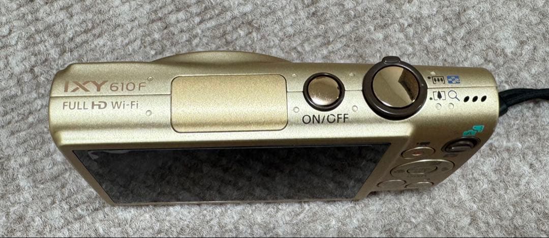 Canon IXY ゴールド コンパクトデジタルカメラ　610F 動作確認済み
