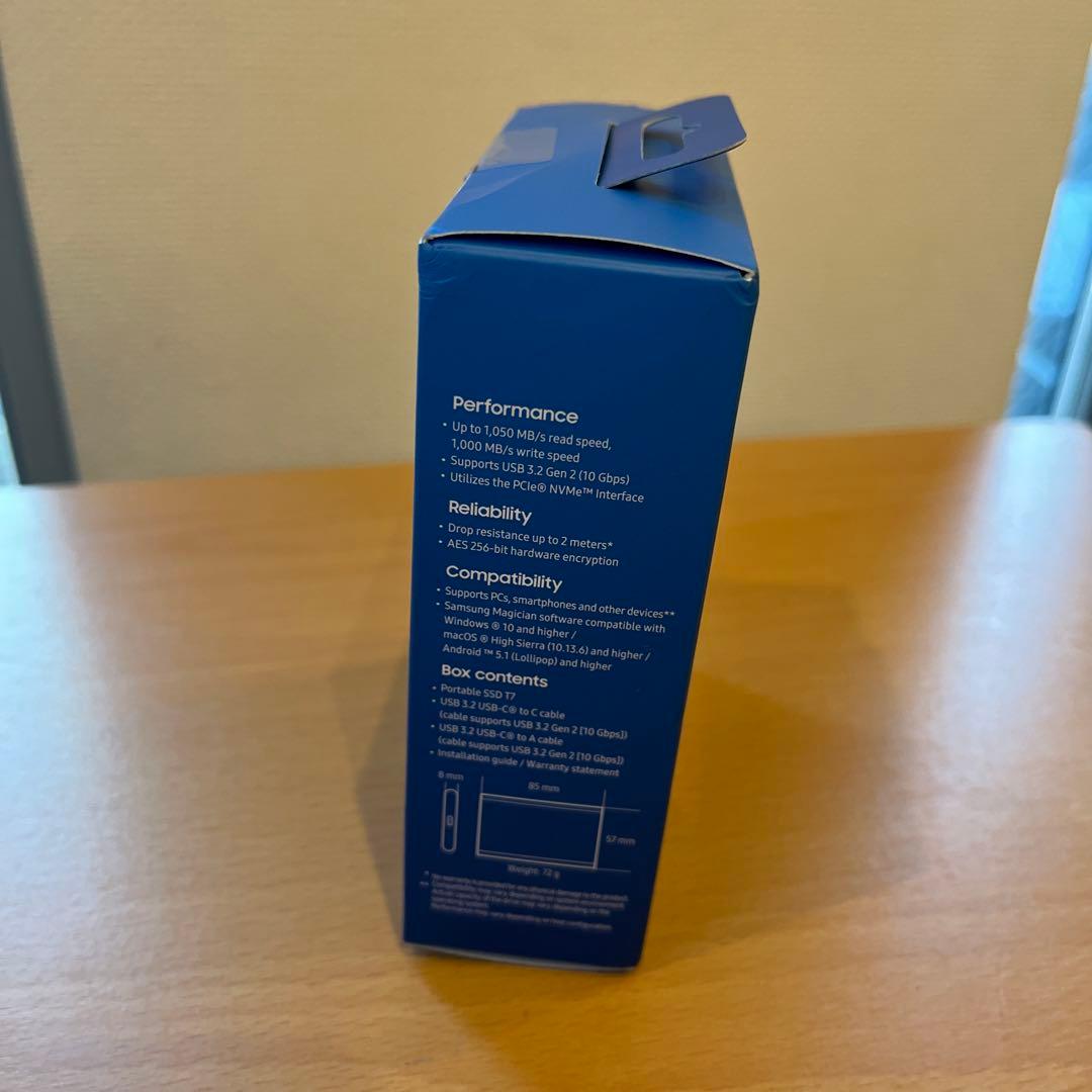 K*n様 SAMSUNG Portable SSD T7 1TB MU-PC1T