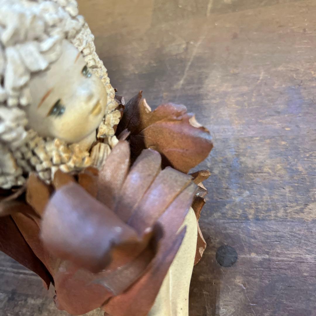 陶器人形 森の精 創作人形作家 竹内祥子 オブジェ 置物 アンティーク