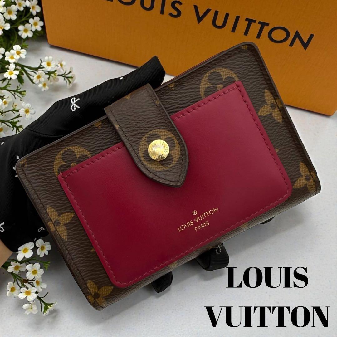 美品】 ルイヴィトン 折り財布 ポルトフォイユ ジュリエット