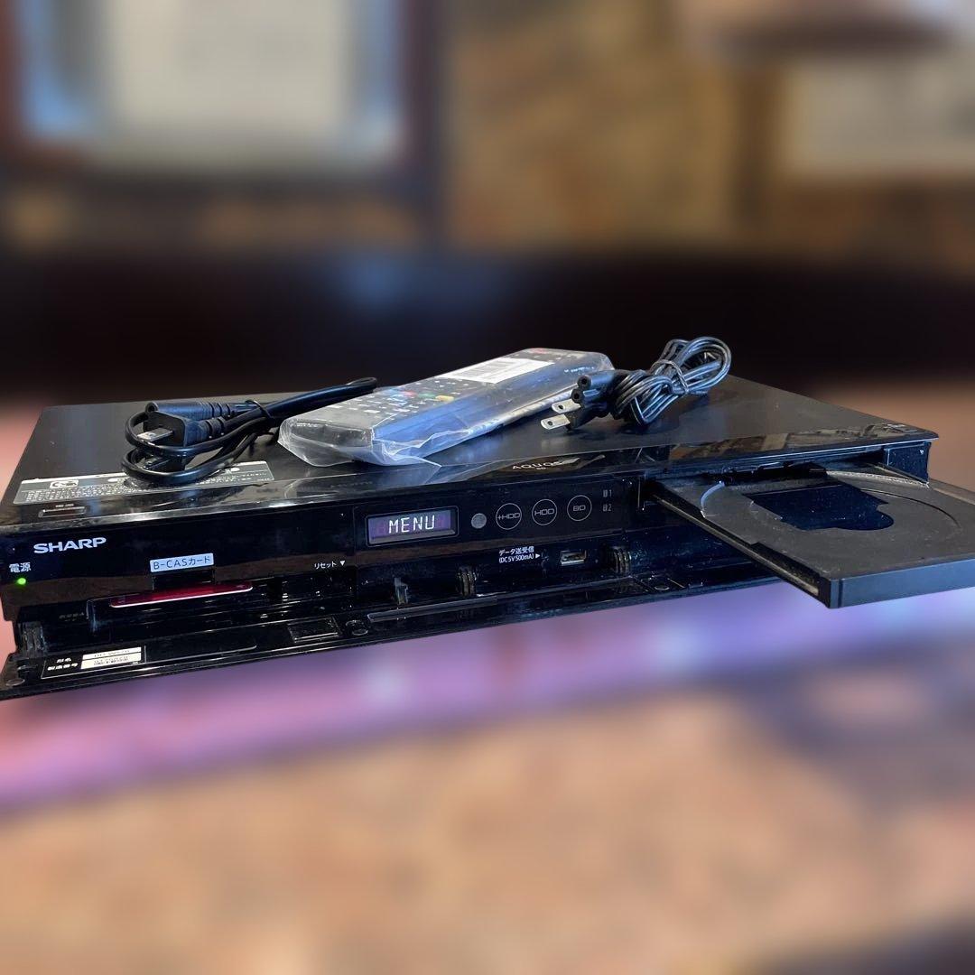 SHARP BD-W570 12倍録 500GB 新品リモ等付フル装備 完動品！