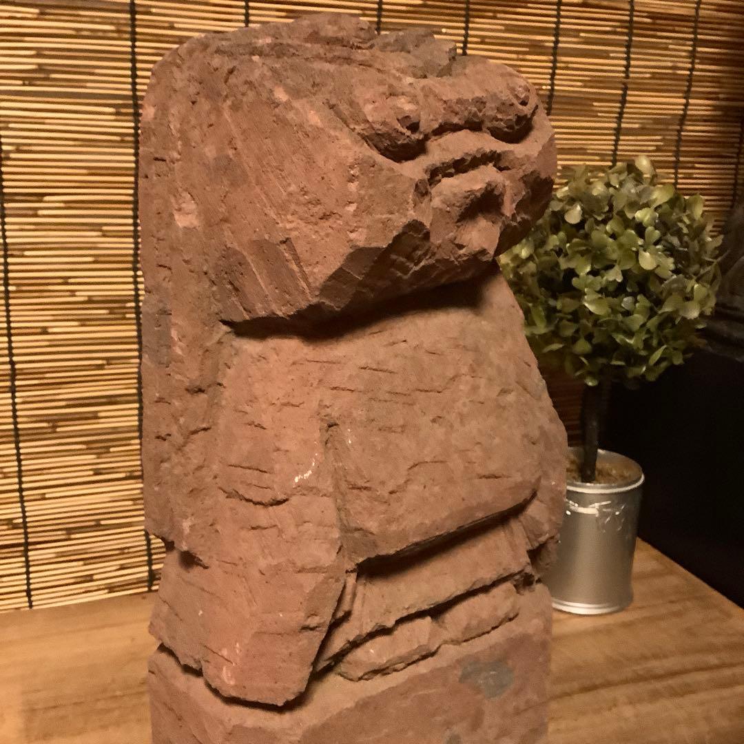 blow up様売約keep…彫刻作家・岩城信嘉氏「神童石像 」行動美術協会会員