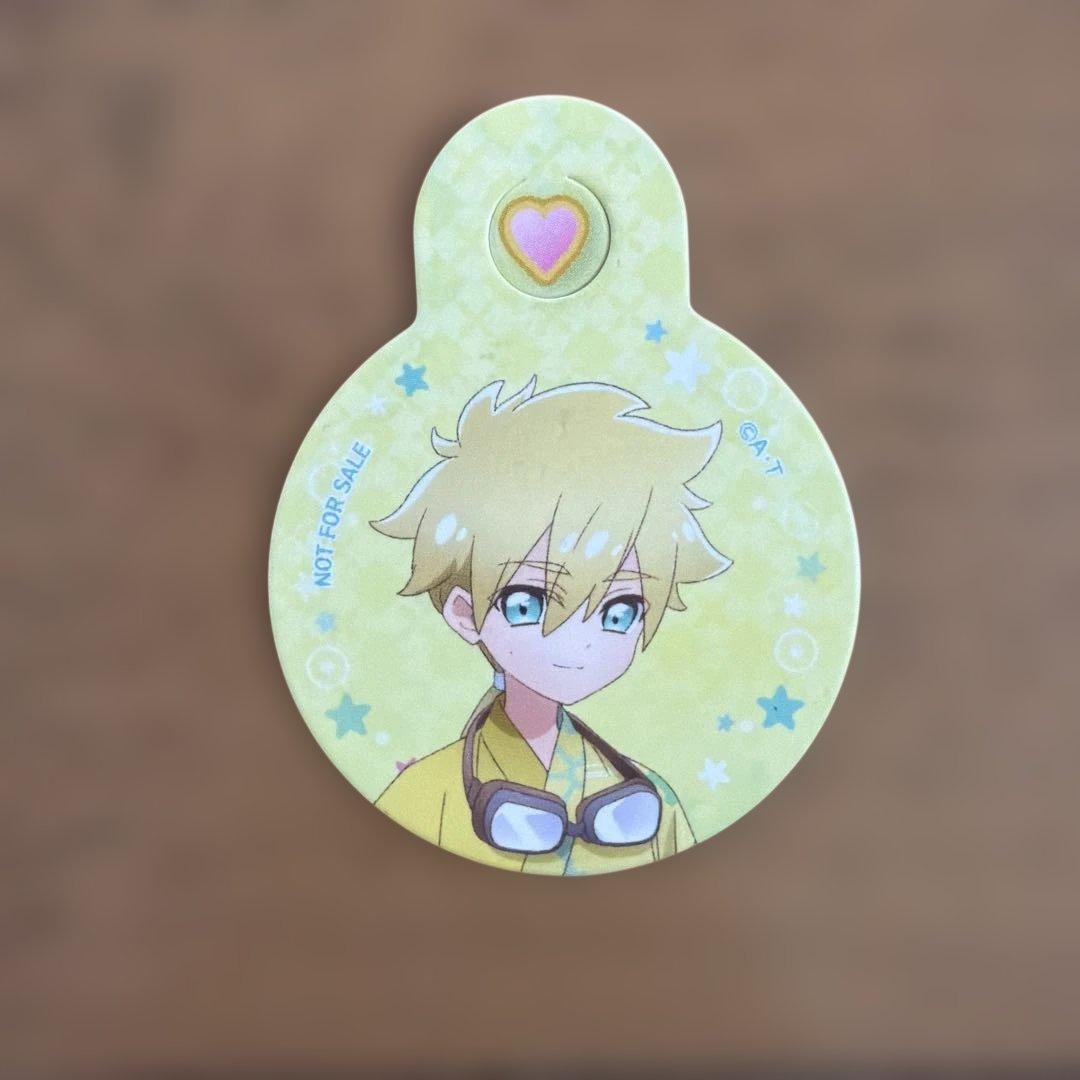 極楽湯 名探偵プリキュア ジェット先輩 4点セット 缶バッジ コースター