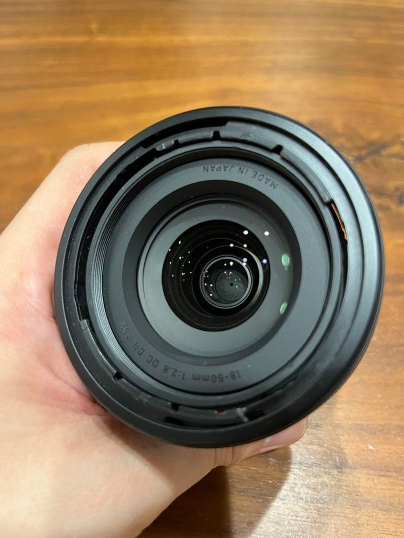 SIGMA 18-50mm F2.8 DC DN レンズ　SONY Eマウント