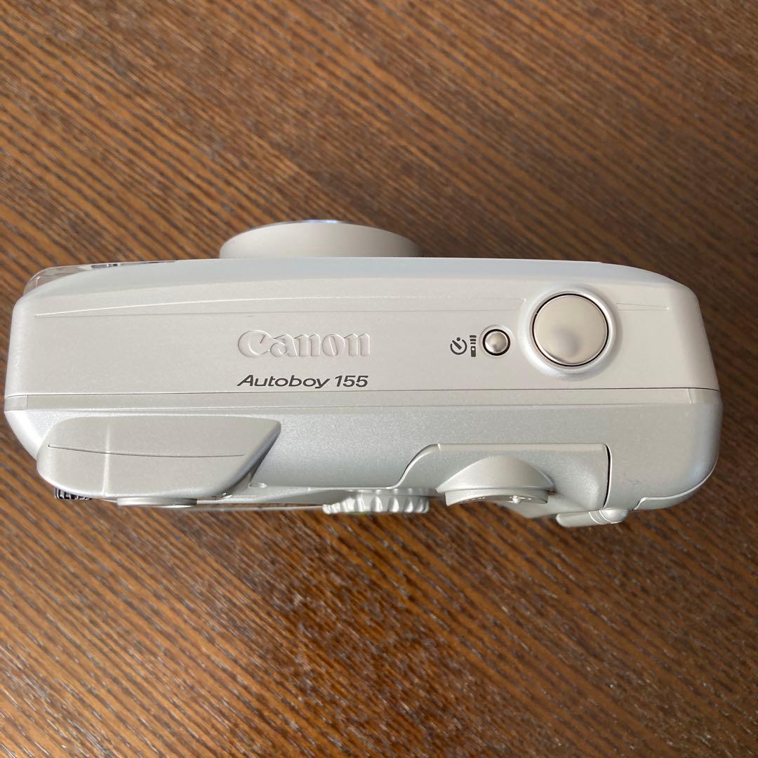Canon Autoboy 155 フィルムカメラ 電池、取扱説明書つき - メルカリ