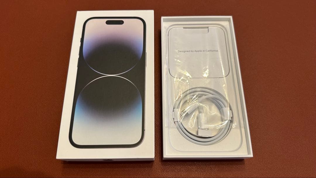 Apple iPhone 14 Pro スペースブラック 128GB 本体+付属