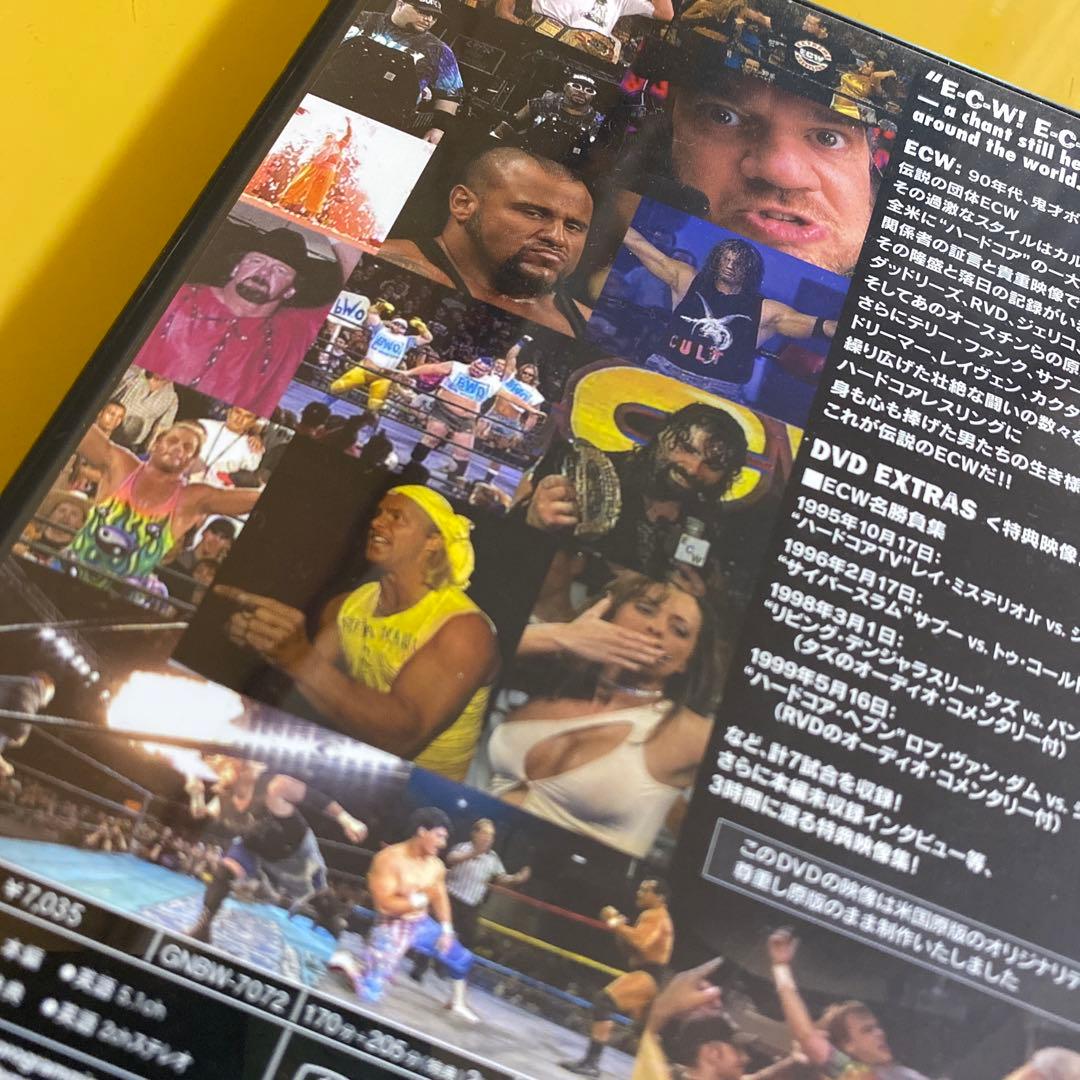 ECW 超過激 超熱狂 伝説のアメリカンプロレス DVD2枚組 計6時間以上