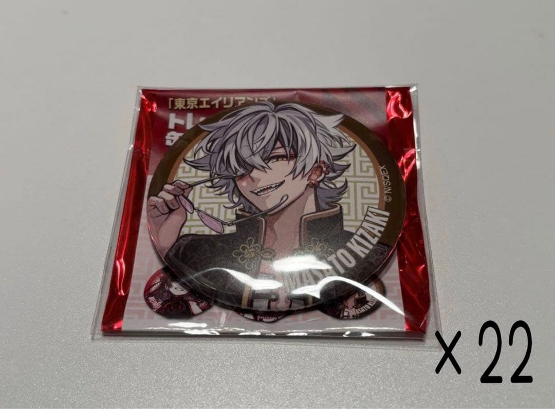 東京エイリアンズ ハオハオカフェ 缶バッジ 憂炎 鬼崎 - メルカリ