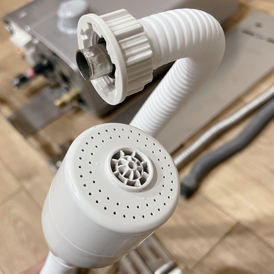 【美品】リンナイ 瞬間湯沸器 RUS-V51XTA 配管オプション付　都市ガス用