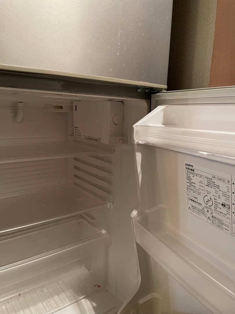 SANYO シルバー 冷蔵庫