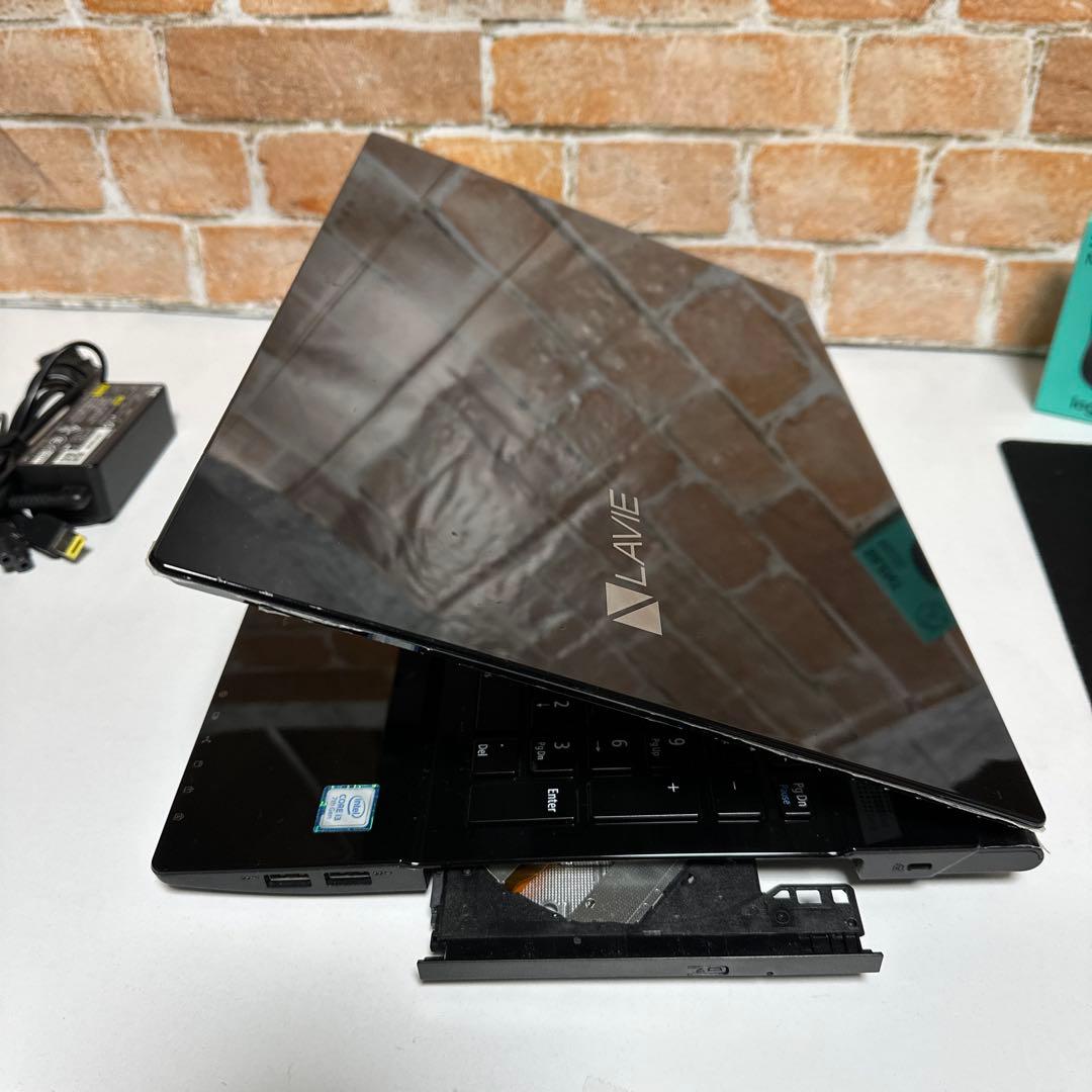 美品NECノートPC FHD SSDサクサク起動Windows11 オフィス付き