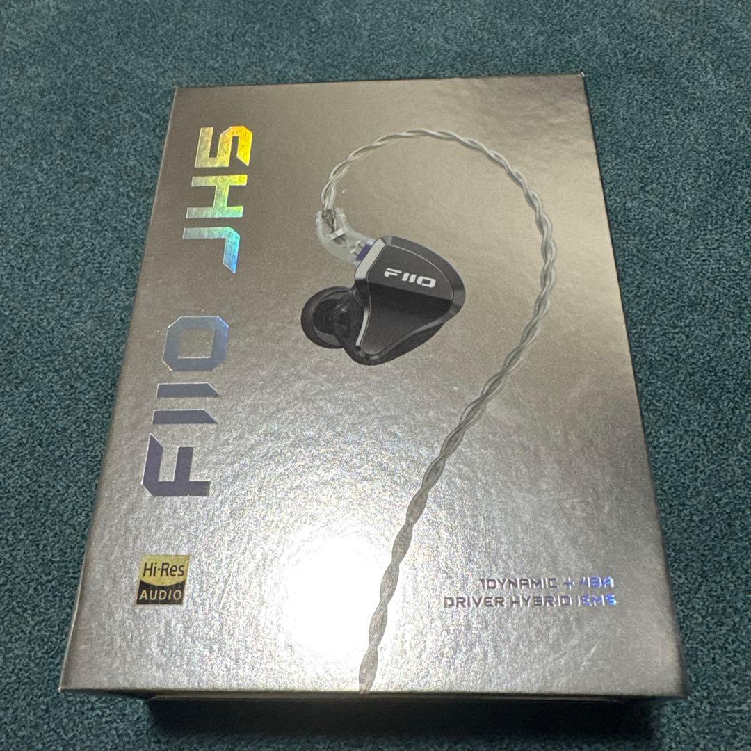 【美品】FIIO JH5 イヤホン Amazon.com: FiiO/JadeAudio JH5 1DD+4BA Hybrid 5 Drivers HiFi in
