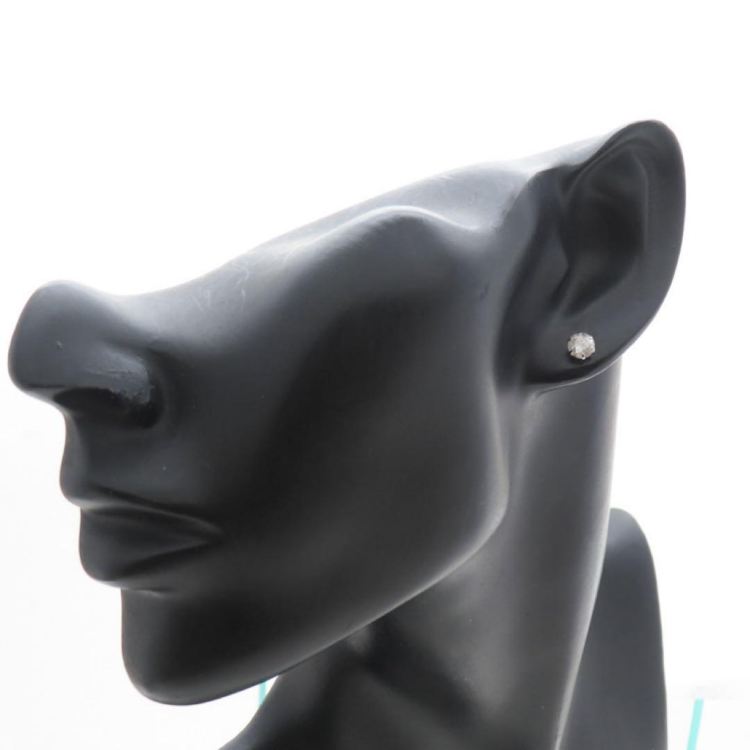 i*e様 【本物保証】Pt900 天然ダイヤモンド 0.50ct ピアス（片耳）