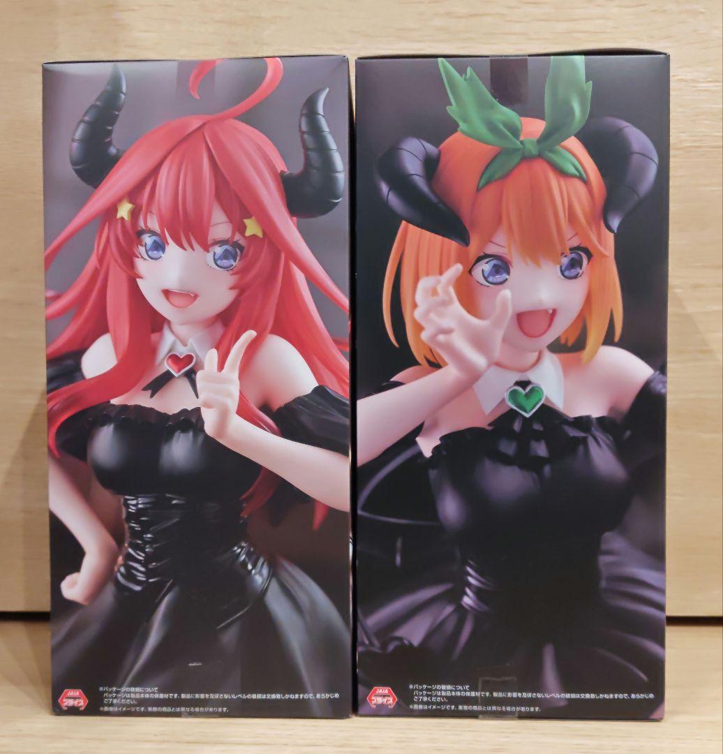 五等分の花嫁 BiCute Dark Figure 中野五月・四葉 セット - メルカリ