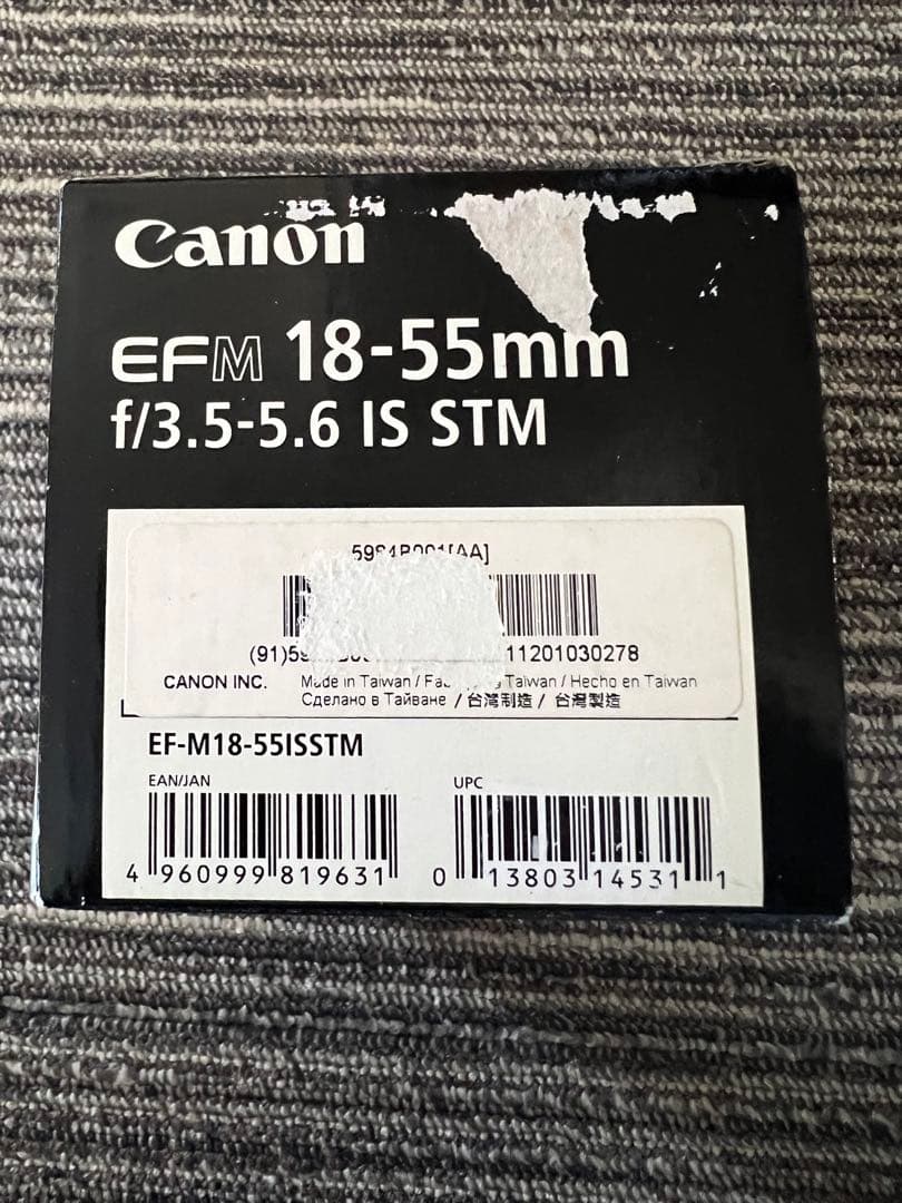 ★新品★EF-M18-55mm F3.5-5.6 IS STM