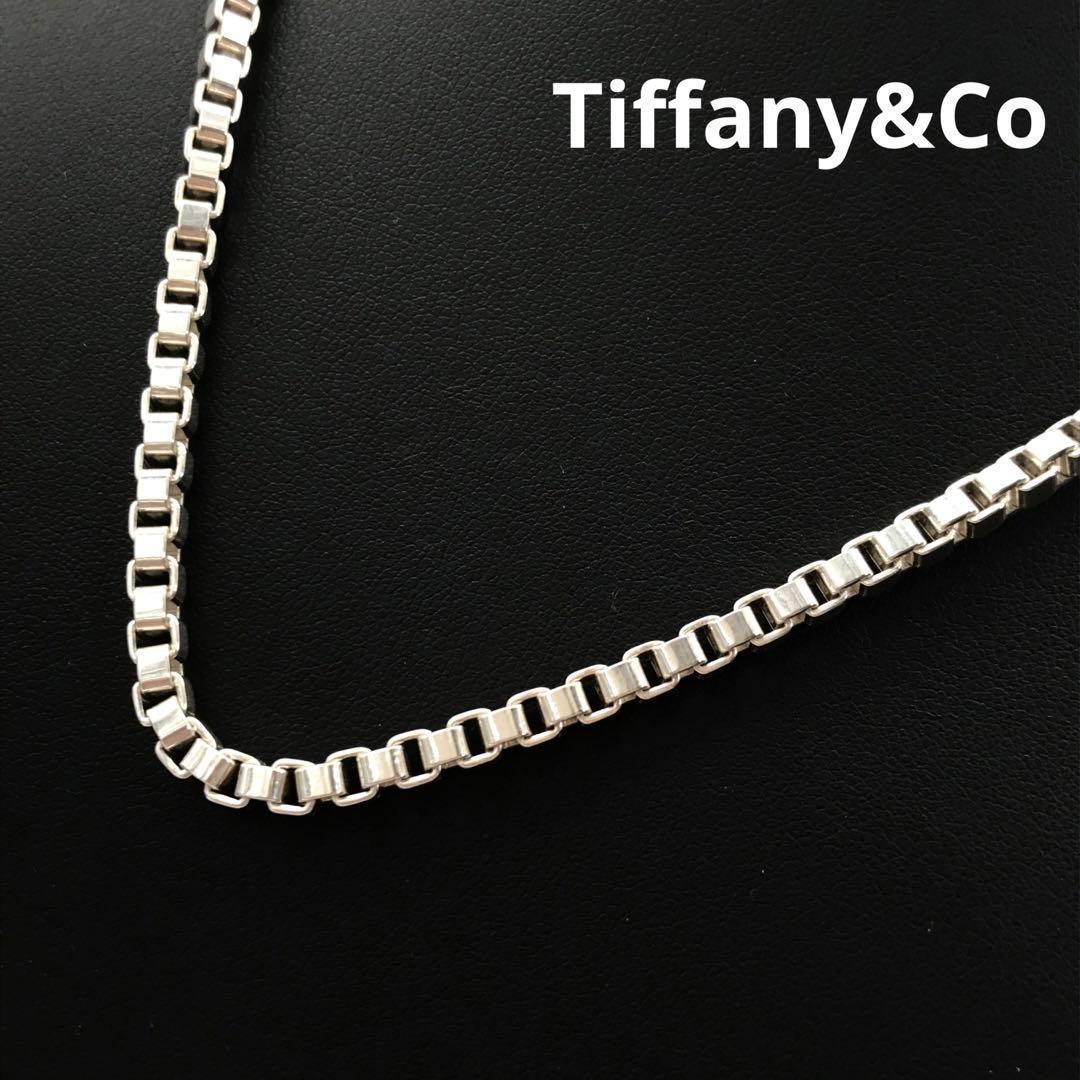 Tiffany&Co ティファニー ベネチアン ネックレス シルバー 925 - メルカリ