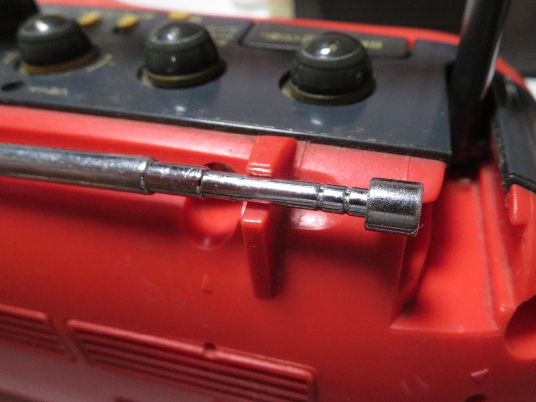 SANYO U4-S12 赤 ラジカセ ジャンク