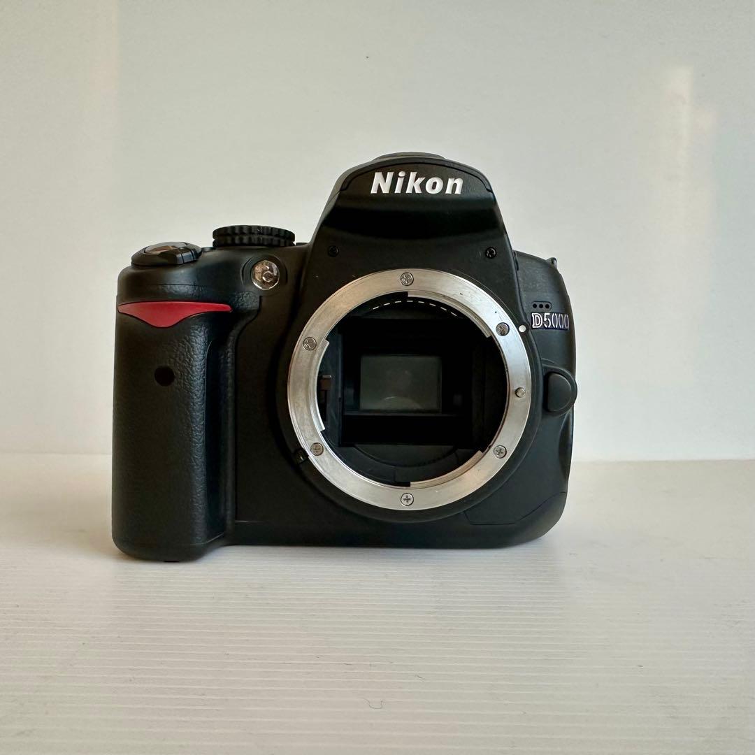 予備バッテリー付✨Nikon D5000 18-55mm VR 簡単操作の高機能
