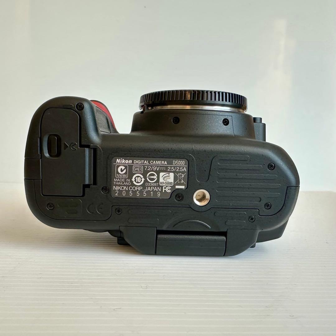 予備バッテリー付✨Nikon D5000 18-55mm VR 簡単操作の高機能