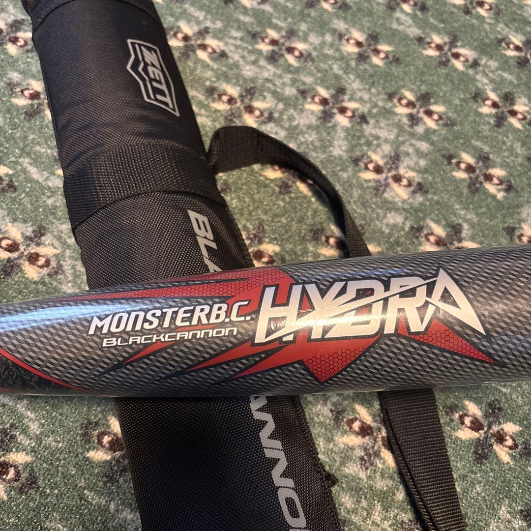 特価最終-BLACK CANNON HYDRA 軟式バットとケース - メルカリ