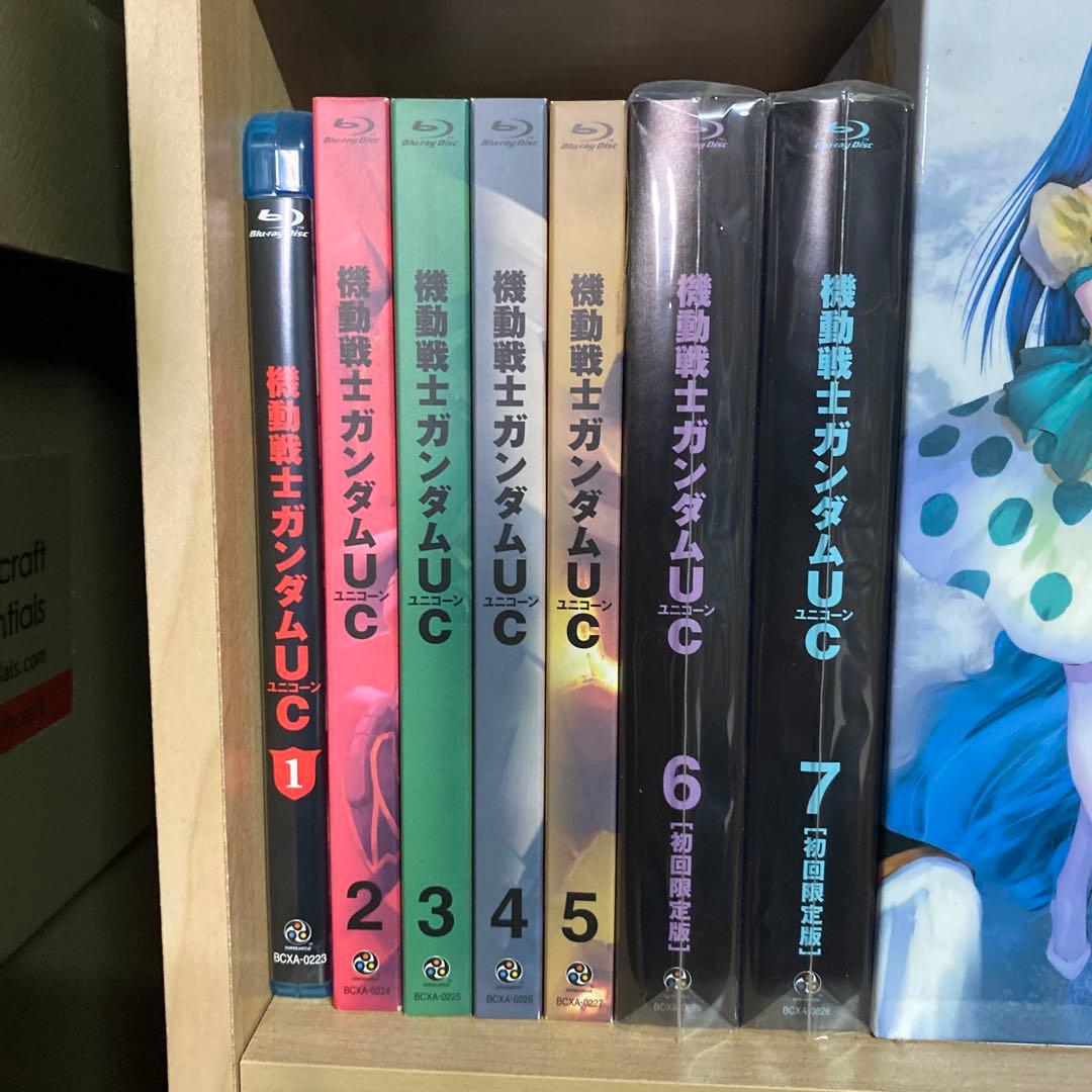 機動戦士ガンダムUC ブルーレイ 1-7巻セット ユニコーン BD - メルカリ