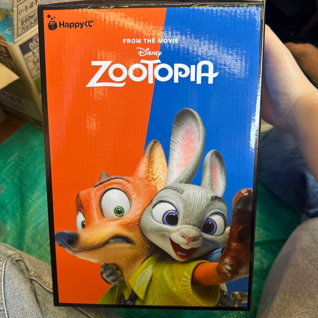 ズートピア ニック＆ジュディ ハッピーくじ zootopia A賞 フィギュア