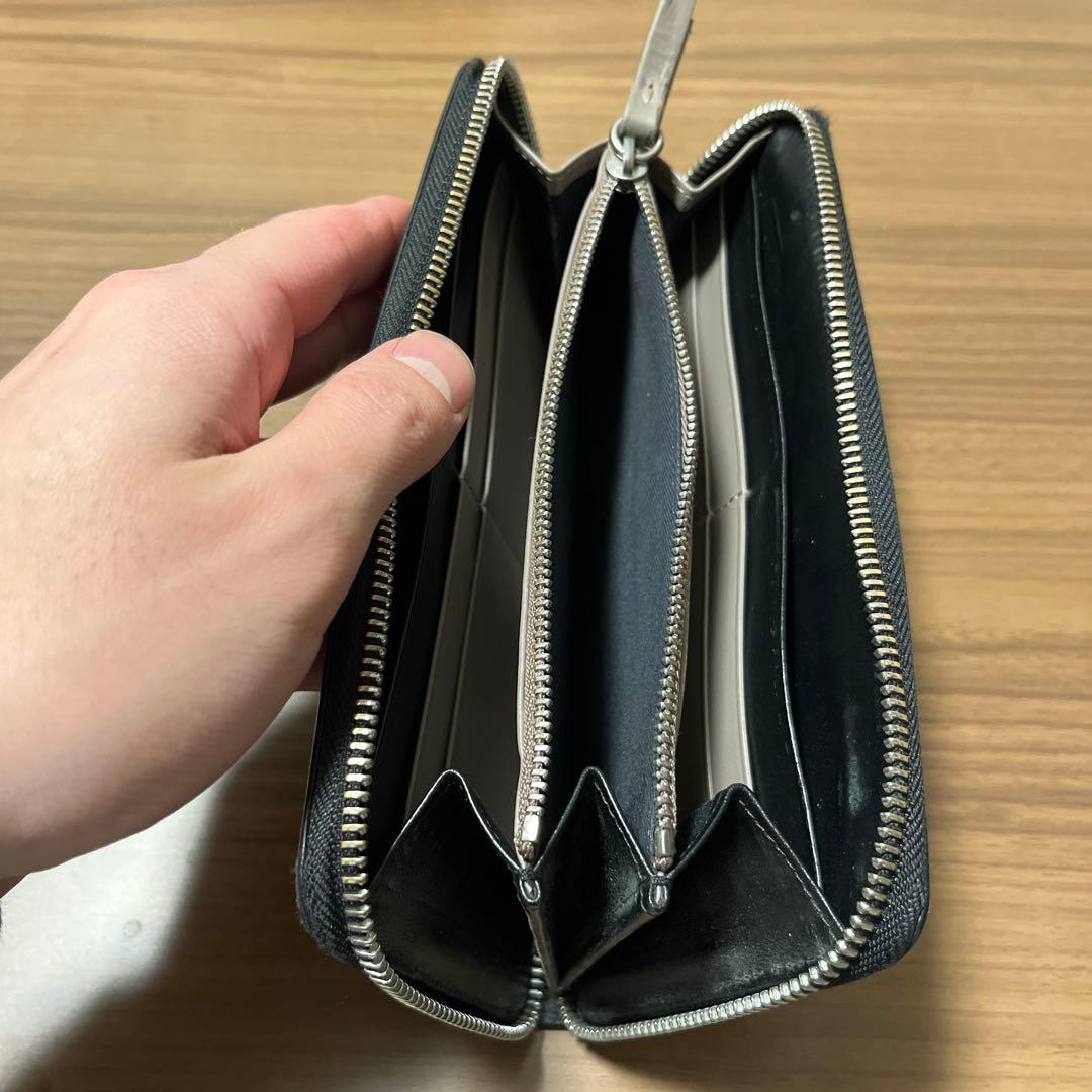 マルジェラ 長財布 カーフスキン 黒 山口一郎 - メルカリ