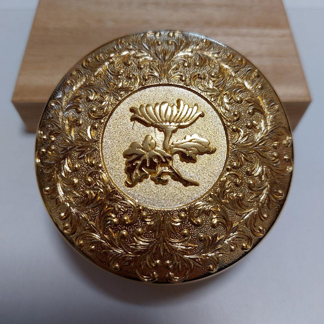 美品】皇居限定 菊葉小箱 ボンボニエール 金色 - メルカリ