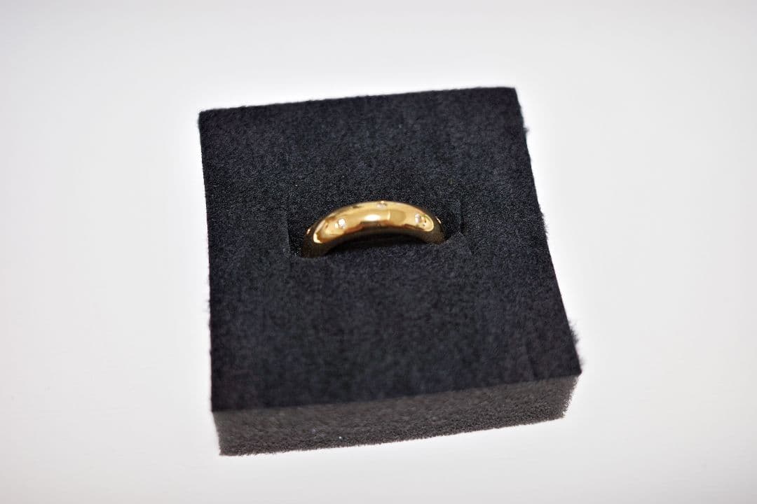 アクセサリー PLOW Drop Ring Diamond -Gold-